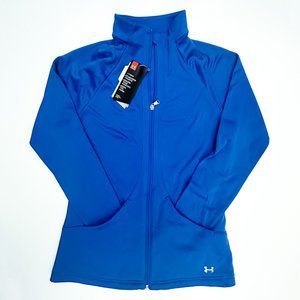 Women's Under Armour Cold Gear Fitted Zip Up Jacket with Built in UPF 30